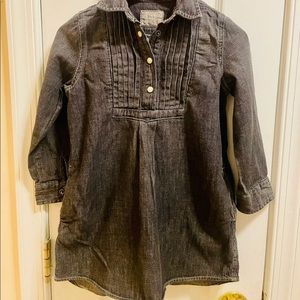 Girls Polo Denim Tunic Dress